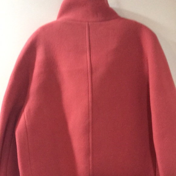 NWT - 4 - J.Crew Villa Coat in Italian Stadium-cloth Wool - BURNISHED BARN - Picture 5 of 7